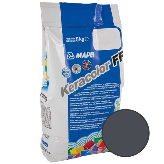 Mapei Keracolor FF 114 Anthracite Grout 5kg - NexoTiles